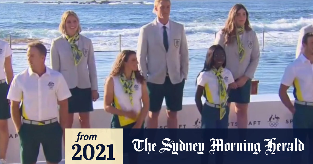 Video Australian Olympic opening ceremony uniform unveiled